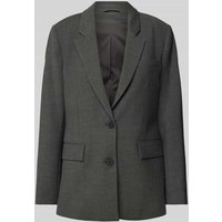 Selected Femme Blazer mit Reverskragen Modell 'RITA' in Dunkelgrau Melange, Größe 38 von Selected Femme