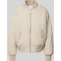 Selected Femme Bomberjacke mit Pattentaschen Modell 'EMMA' in Beige, Größe 40 von Selected Femme