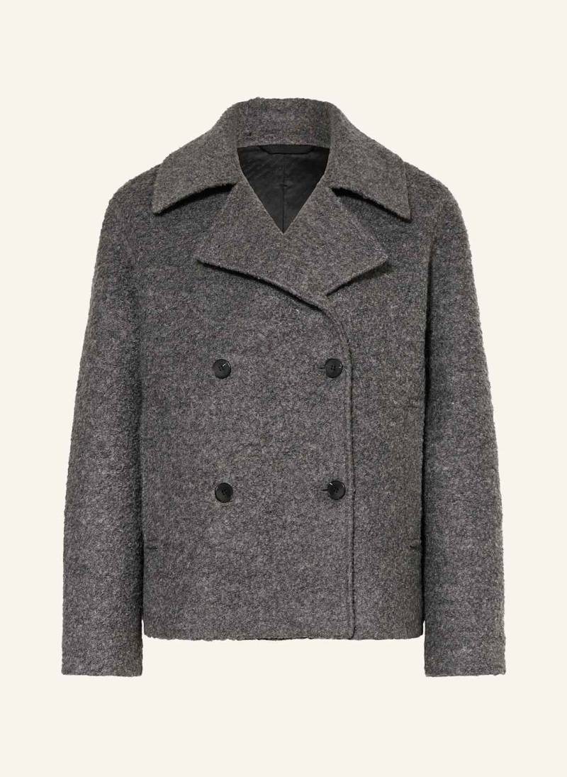 Selected Femme Bouclé-Jacke grau von Selected Femme