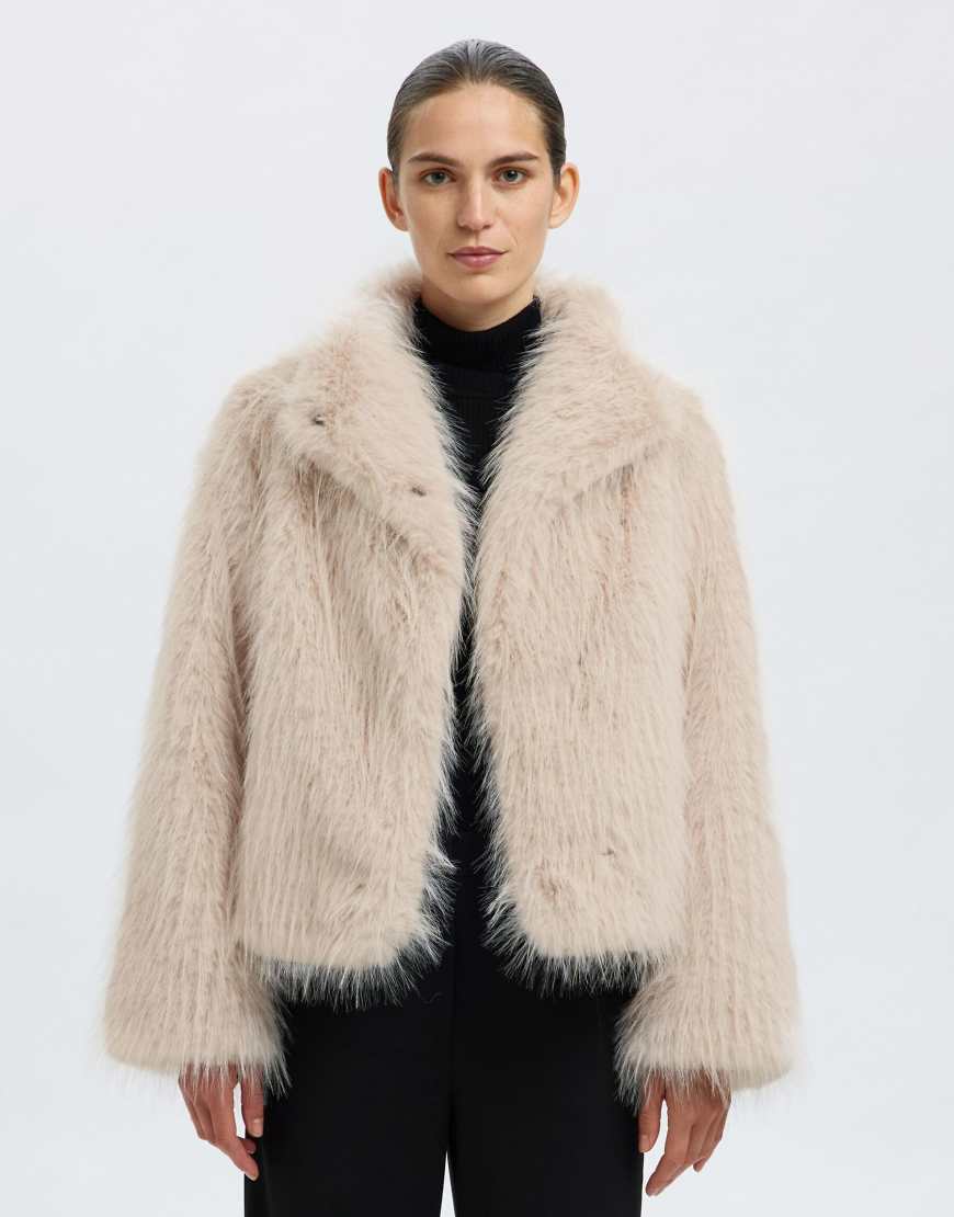 Selected Femme - Jacke in Birkenweiß-Neutral von Selected Femme