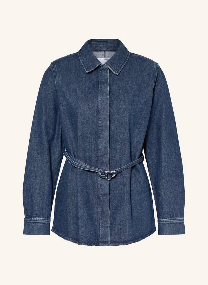 Selected Femme Jeansbluse blau von Selected Femme