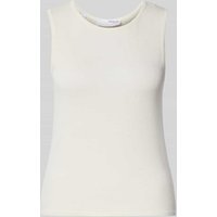 Selected Femme Loose Fit Top aus Viskose-Mix Modell 'MOON' in Ecru, Größe M von Selected Femme