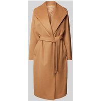 Selected Femme Mantel mit Taillengürtel Modell 'ROSA' in Cognac, Größe 38 von Selected Femme