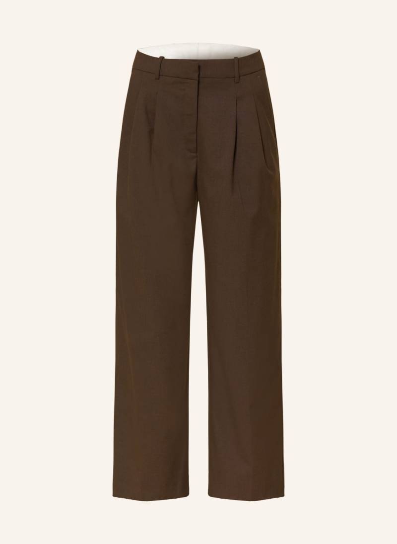 Selected Femme Marlenehose braun von Selected Femme