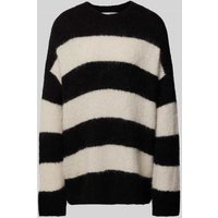 Selected Femme Oversized Strickpullover mit Rundhalsausschnitt Modell 'GABELLA' in Offwhite, Größe M von Selected Femme