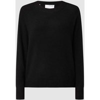 Selected Femme Pullover mit Alpaka-Anteil Modell 'Lulu' in Black, Größe L von Selected Femme