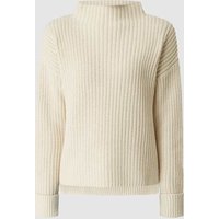 Selected Femme Pullover mit Stehkragen Modell 'Selma' in Ecru, Größe S von Selected Femme