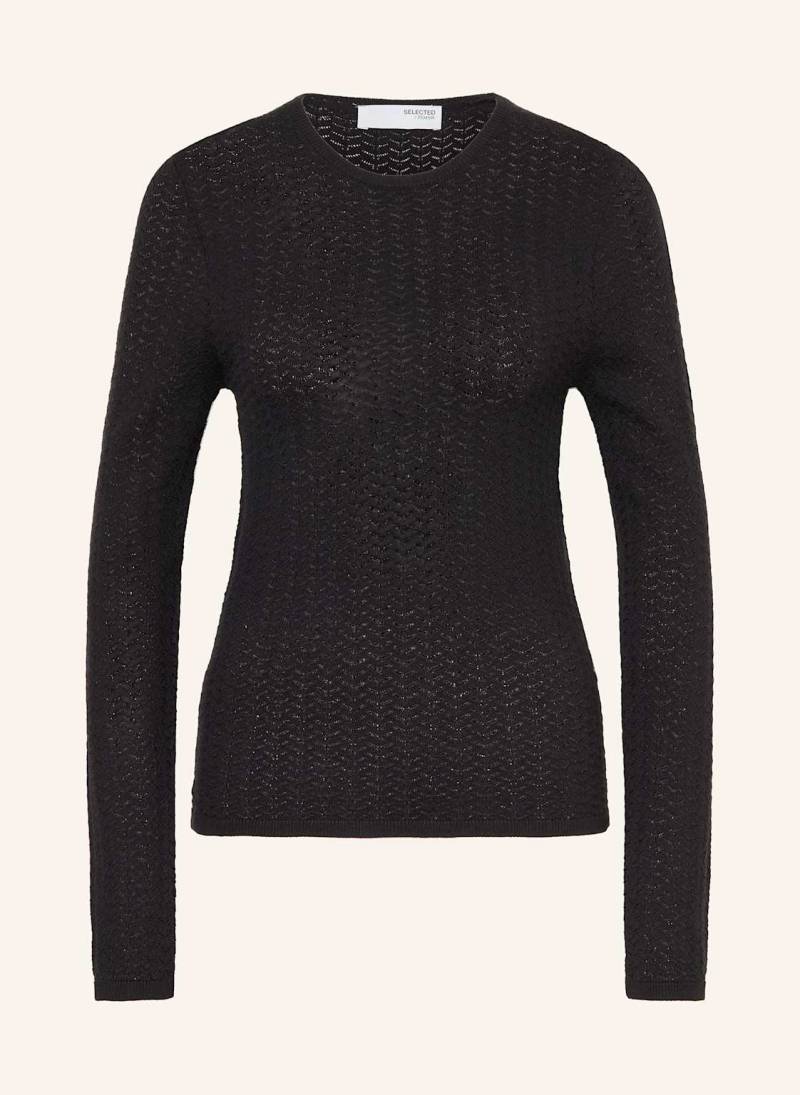 Selected Femme Pullover schwarz von Selected Femme