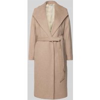 Selected Femme Regular Fit Mantel aus Woll-Mix Modell 'ROSA' in Beige, Größe 42 von Selected Femme