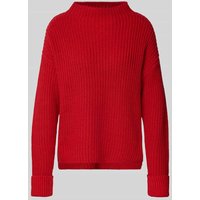 Selected Femme Regular Fit Strickpullover aus Baumwoll-Mix Modell 'SELMA' in Rot, Größe M von Selected Femme