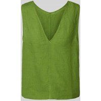 Selected Femme Regular Fit Wendetop aus reinem Leinen Modell 'LINNA' in Grass, Größe 40 von Selected Femme