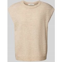 Selected Femme Relaxed Fit Pullunder aus Woll-Mix Modell 'LULU' in Offwhite, Größe L von Selected Femme