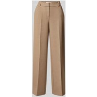 Selected Femme Stoffhose mit Haken- und Reißverschluss Modell 'RITA' in Camel Melange, Größe 42 von Selected Femme