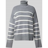 Selected Femme Strickpullover mit Rollkragen Modell 'KAMMA' in Mittelgrau, Größe XL Selected Femme Strickpullover mit Rollkragen Modell 'KAMMA' in Mittelgrau, Größe XL von Selected Femme