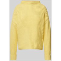 Selected Femme Strickpullover mit Stehkragen Modell 'SELMA' in GELB, Größe M von Selected Femme