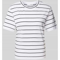 Selected Femme T-Shirt mit Rundhalsausschnitt Modell 'ESSENTIAL' in Weiss, Größe M von Selected Femme