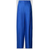 Selected Femme Wide Leg Stoffhose aus Lyocell-Leinen-Mix Modell 'LYRA' in Royal, Größe 40 Selected Femme Wide Leg Stoffhose aus Lyocell-Leinen-Mix Modell 'LYRA' in Royal, Größe 40 von Selected Femme