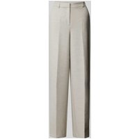 Selected Femme Wide Leg Stoffhose mit Bügelfalten Modell 'RITA-PAXA' in Beige Melange, Größe 40 von Selected Femme