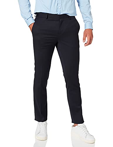 SELECTED HOMME Herren SLHSLIM-MYLOBILL Trouser B NOOS Anzughose, Blau (Navy Blazer Navy Blazer), W(Herstellergröße: 46) von SELECTED HOMME