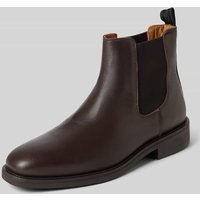 SELECTED HOMME Chelsea Boots mit elastischen Einsätzen Modell 'JOSEPH' in Mittelbraun, Größe 44 von Selected Homme