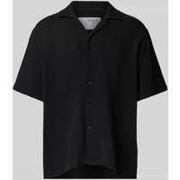 SELECTED HOMME Freizeithemd mit Knopfleiste in Black, Größe XXL von Selected Homme