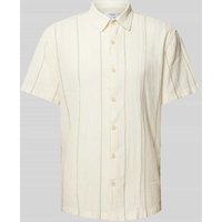 SELECTED HOMME Freizeithemd mit Knopfleiste in Offwhite, Größe S SELECTED HOMME Freizeithemd mit Knopfleiste in Offwhite, Größe S von Selected Homme