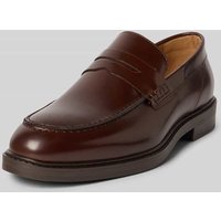 SELECTED HOMME Loafer aus echtem Rindsleder Modell 'BLAKE' in Cognac, Größe 42 von Selected Homme