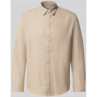 SELECTED HOMME Regular Fit Freizeithemd aus reiner Baumwolle Modell 'NOAH' in Beige, Größe XXL von Selected Homme
