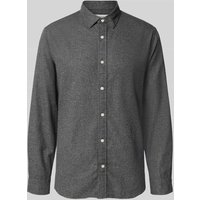 SELECTED HOMME Regular Fit Freizeithemd aus reiner Baumwolle Modell 'NOAH' in Mittelgrau, Größe XXL von Selected Homme