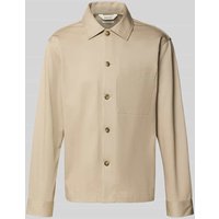 SELECTED HOMME Regular Fit Freizeithemd aus reiner Baumwolle Modell 'TATE' in Offwhite, Größe XXL von Selected Homme