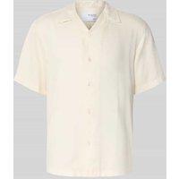 SELECTED HOMME Regular Fit Freizeithemd mit Knopfleiste Modell 'REGNOA' in Offwhite, Größe S SELECTED HOMME Regular Fit Freizeithemd mit Knopfleiste Modell 'REGNOA' in Offwhite, Größe S von Selected Homme