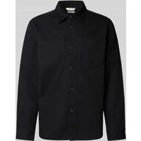 SELECTED HOMME Regular Fit Hemdjacke aus reiner Baumwolle Modell 'TRAVIS' in Black, Größe L SELECTED HOMME Regular Fit Hemdjacke aus reiner Baumwolle Modell 'TRAVIS' in Black, Größe L von Selected Homme