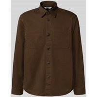 SELECTED HOMME Regular Fit Hemdjacke aus reiner Baumwolle Modell TRAVIS' in Schoko, Größe L SELECTED HOMME Regular Fit Hemdjacke aus reiner Baumwolle Modell TRAVIS' in Schoko, Größe L von Selected Homme