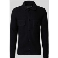 SELECTED HOMME Regular Fit Hemdjacke aus reiner Wolle Modell 'NEALY' in Black, Größe S SELECTED HOMME Regular Fit Hemdjacke aus reiner Wolle Modell 'NEALY' in Black, Größe S von Selected Homme