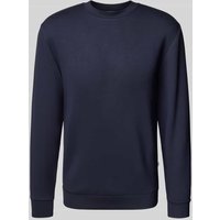 SELECTED HOMME Regular Fit Langarmshirt aus Viskose-Mix Modell 'EMANUEL' in Marine, Größe XXL von Selected Homme