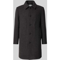 SELECTED HOMME Regular Fit Mantel aus Woll-Mix Modell 'ARCHIVE' in Dunkelgrau, Größe XXL von Selected Homme