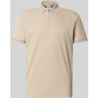 SELECTED HOMME Regular Fit Poloshirt aus Baumwoll-Mix Modell 'FAVE' in Beige, Größe XXL SELECTED HOMME Regular Fit Poloshirt aus Baumwoll-Mix Modell 'FAVE' in Beige, Größe XXL von Selected Homme