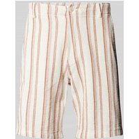 SELECTED HOMME Regular Fit Shorts mit Eingrifftaschen Modell 'WEST' in Offwhite, Größe XL von Selected Homme