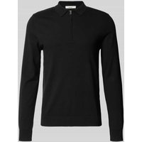 SELECTED HOMME Regular Fit Strickpullover aus reiner Baumwolle Modell 'BERG' in Black, Größe M von Selected Homme
