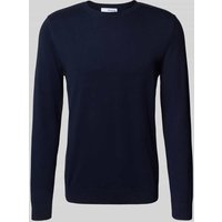 SELECTED HOMME Regular Fit Strickpullover aus reiner Baumwolle Modell 'BERG' in Dunkelblau, Größe XXL SELECTED HOMME Regular Fit Strickpullover aus reiner Baumwolle Modell 'BERG' in Dunkelblau, Größe XXL von Selected Homme