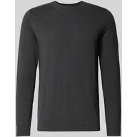 SELECTED HOMME Regular Fit Strickpullover aus reiner Baumwolle Modell 'BERG' in Dunkelgrau, Größe XXL SELECTED HOMME Regular Fit Strickpullover aus reiner Baumwolle Modell 'BERG' in Dunkelgrau, Größe XXL von Selected Homme