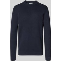 SELECTED HOMME Regular Fit Strickpullover aus reiner Baumwolle Modell 'DANE' in Marine, Größe XXL von Selected Homme