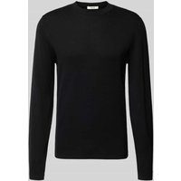 SELECTED HOMME Regular Fit Strickpullover aus reiner Baumwolle 'RAVI' in Black, Größe XXL von Selected Homme