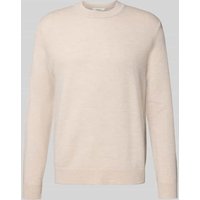 SELECTED HOMME Regular Fit Strickpullover aus reiner Wolle Modell 'TRAY' in Offwhite, Größe M SELECTED HOMME Regular Fit Strickpullover aus reiner Wolle Modell 'TRAY' in Offwhite, Größe M von Selected Homme