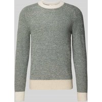 SELECTED HOMME Regular Fit Strickpullover mit Alpaka-Woll-Mix Modell 'RAI' in Dunkelgruen, Größe M von Selected Homme