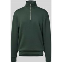 SELECTED HOMME Regular Fit Sweatshirt aus Viskose-Mix Modell 'EMANUEL' in Dunkelgruen, Größe XXL von Selected Homme