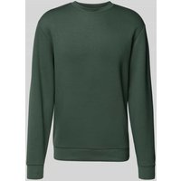 SELECTED HOMME Regular Fit Sweatshirt aus Viskose-Mix Modell 'EMANUEL' in Dunkelgruen, Größe XXL von Selected Homme