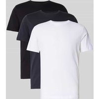 SELECTED HOMME Regular Fit T-Shirt Set aus reiner Baumwolle im 3er-Pack in Weiss, Größe XXL SELECTED HOMME Regular Fit T-Shirt Set aus reiner Baumwolle im 3er-Pack in Weiss, Größe XXL von Selected Homme