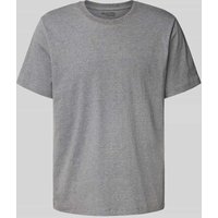 SELECTED HOMME Regular Fit T-Shirt aus Baumwoll-Mix Modell 'ASPEN' in Mittelgrau, Größe XXL von Selected Homme