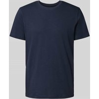 SELECTED HOMME Regular Fit T-Shirt aus reiner Baumwolle Modell 'ASPEN' in Marine, Größe XXL von Selected Homme